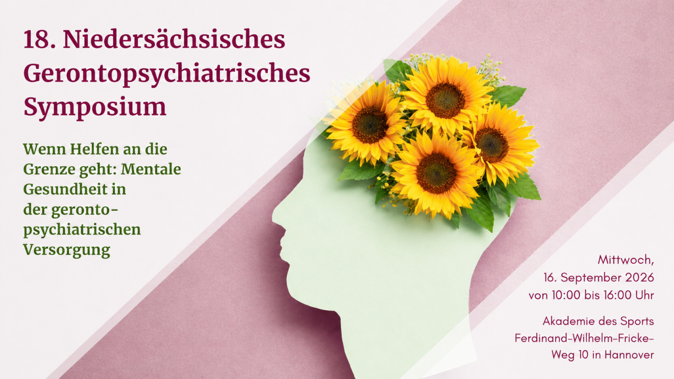 📌18. Niedersächsisches Gerontopsychiatrisches Symposium am 16. September 2026